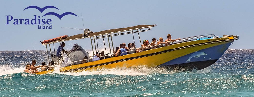 Private speed boat to Paradise Island