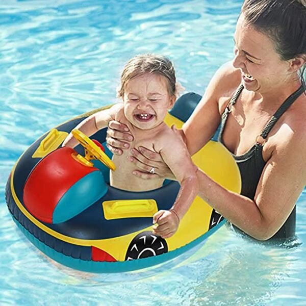 Cute Child Kids Inflatable Pool Float PVC Summer Swim Paradise Island Hurghada